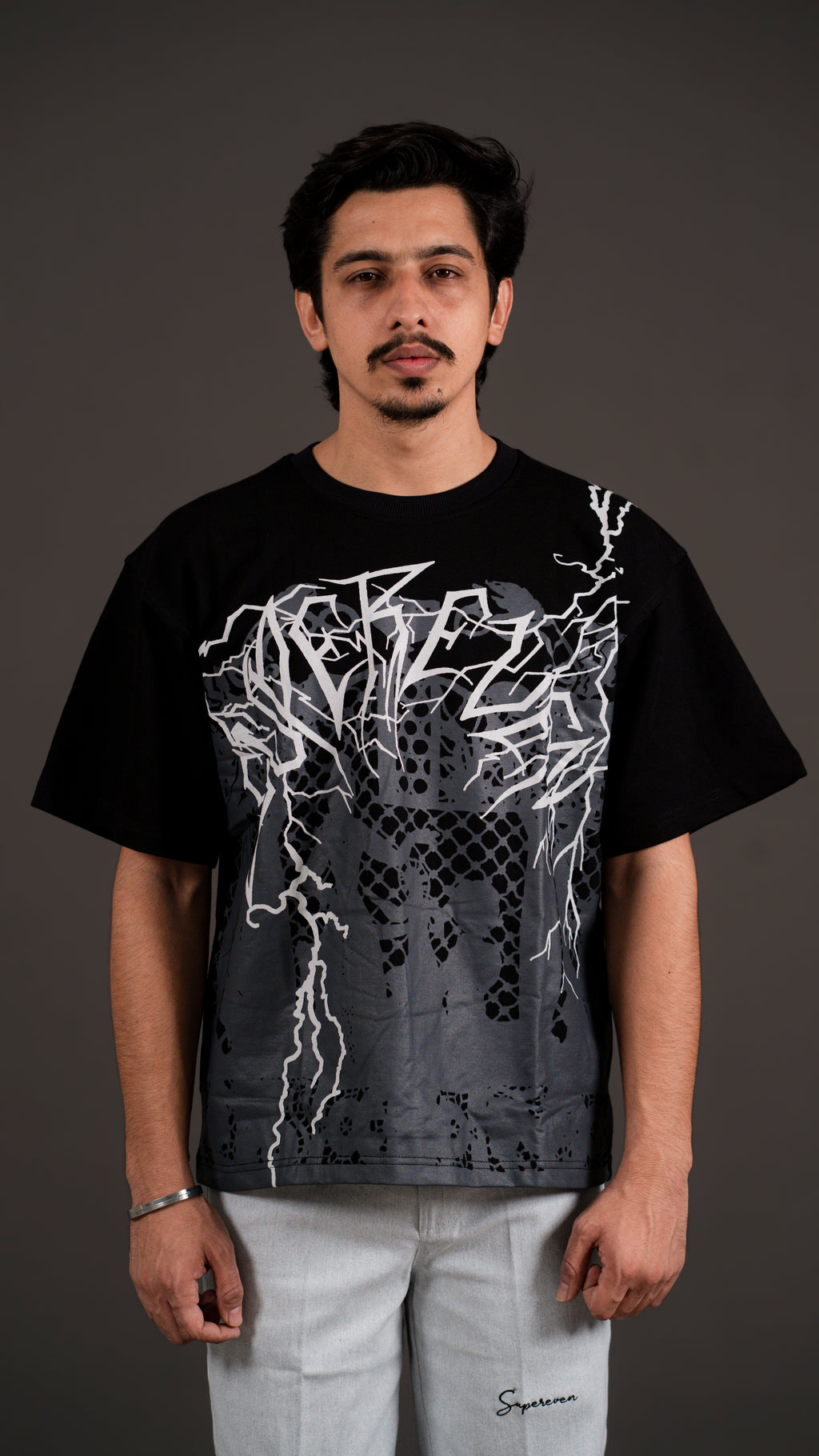 Mashrabiya Black T-Shirt