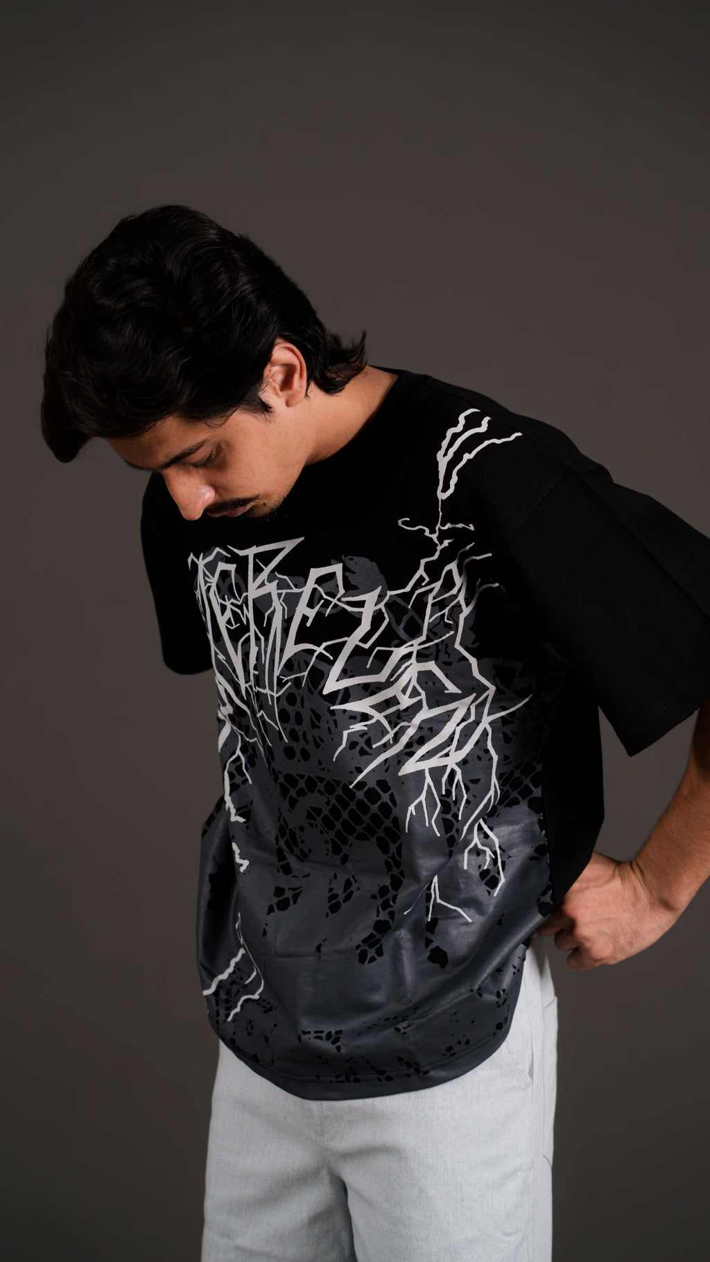 Mashrabiya Black T-Shirt