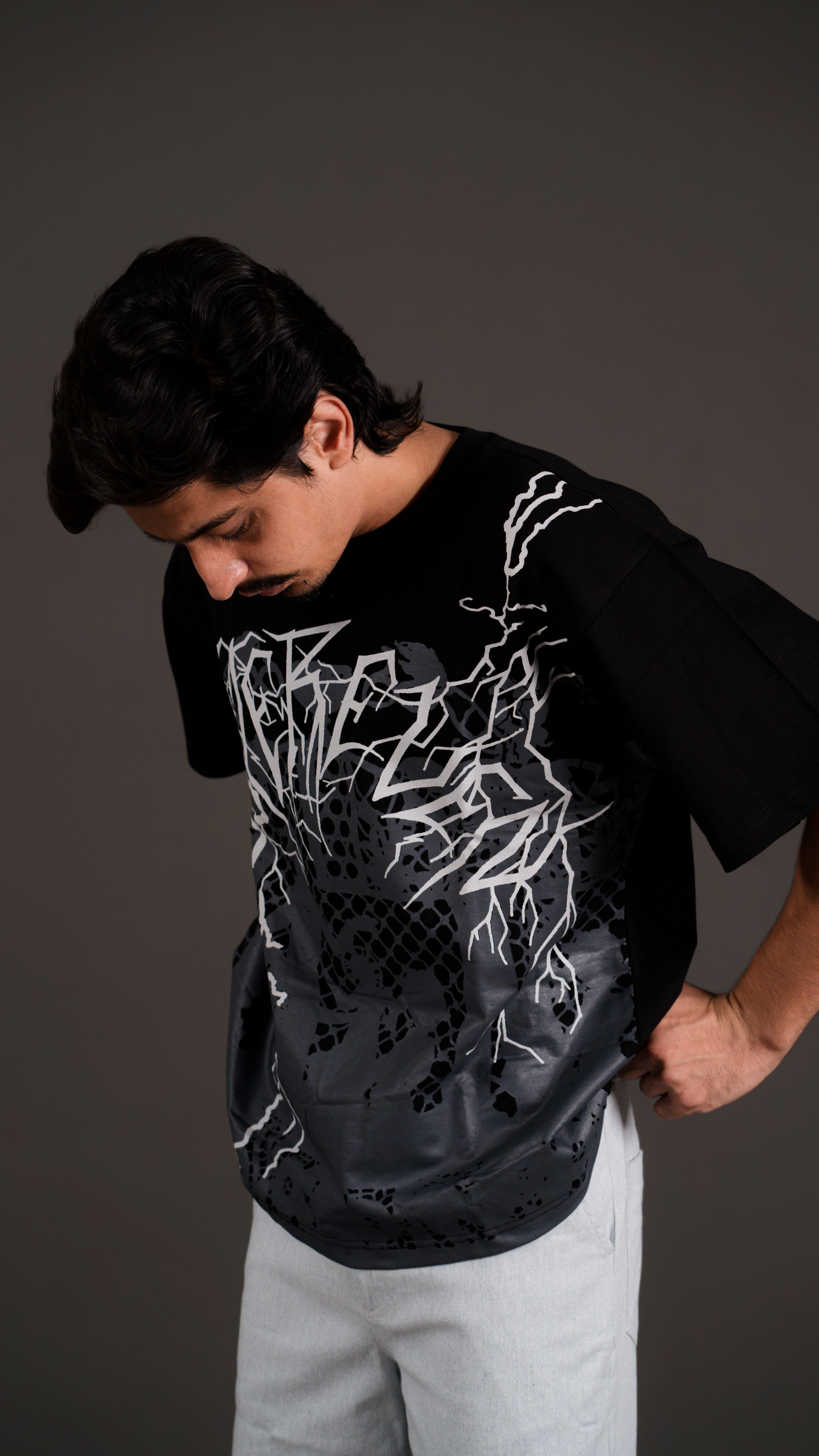 Mashrabiya Black T-Shirt