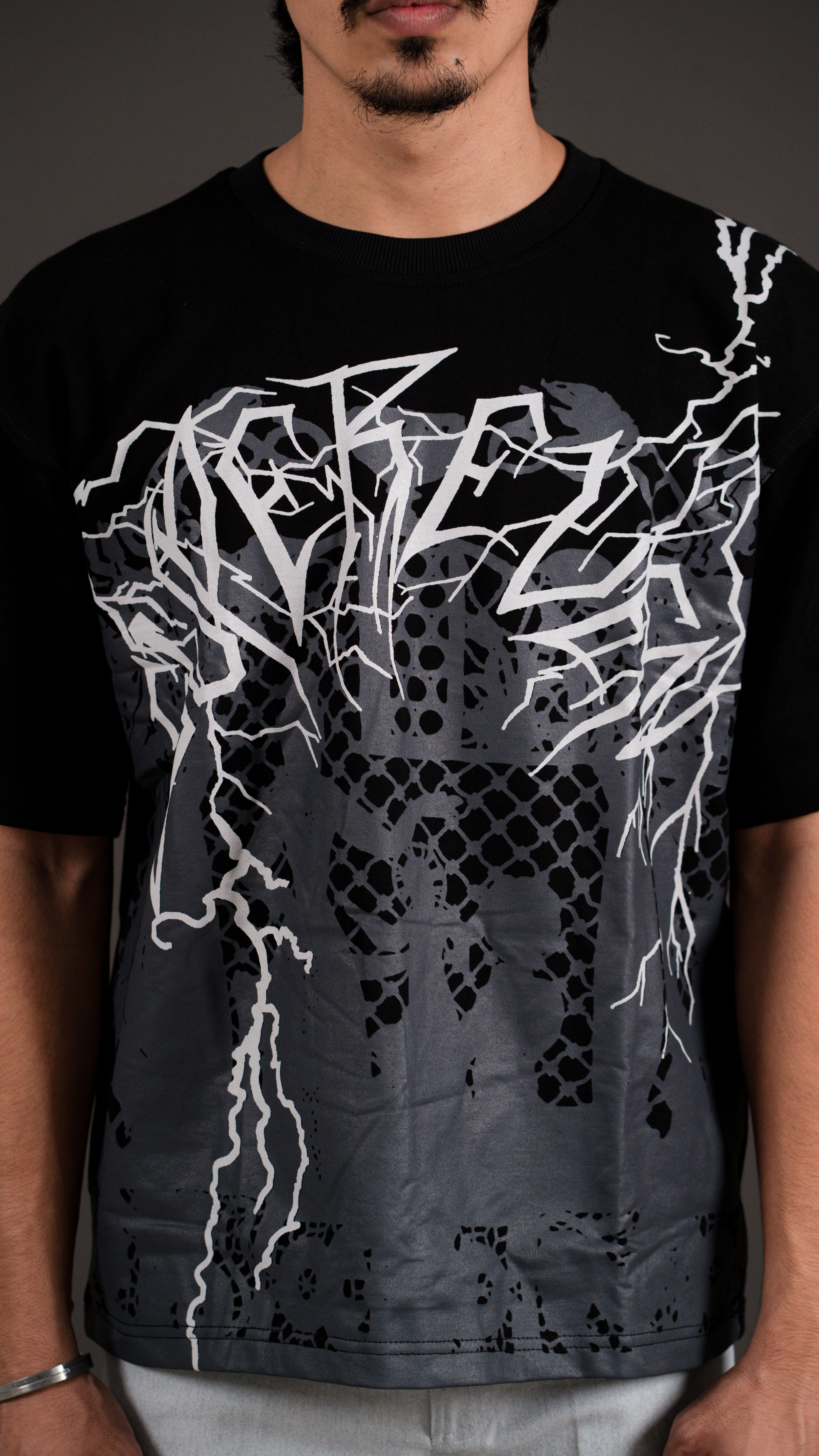 Mashrabiya Black T-Shirt